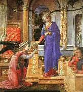 Fra Filippo Lippi Annunciation  aaa China oil painting reproduction